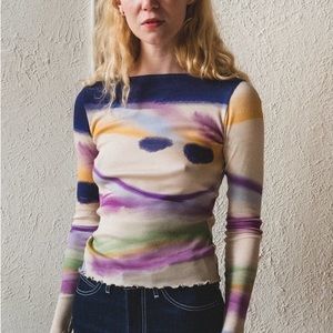 Paloma Wool Nucleo long sleeve top M